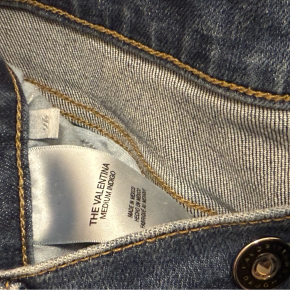 Favorite Daughter: The Valentina Super High Rise Tower size 26 - medium indigo - Picture 4 of 4